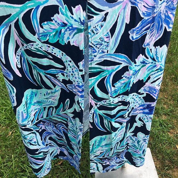 Lilly Pulitzer Ready Set Gecko Malia Maxi Dress - Picture 10 of 14